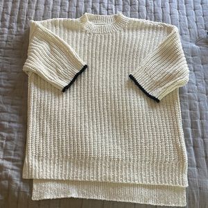 Loft chunky knit cotton sweater